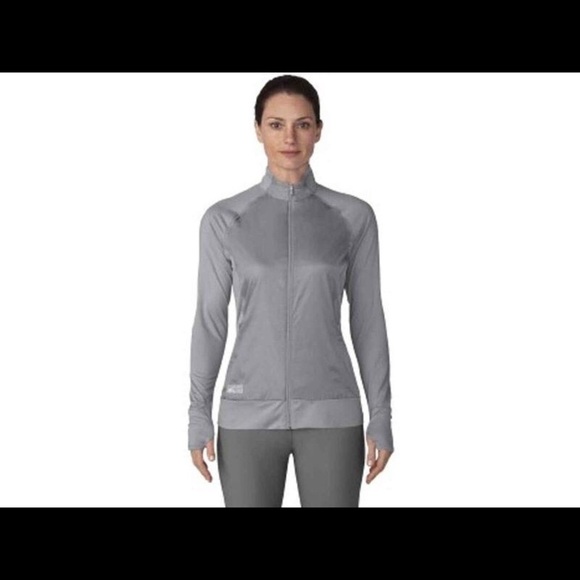 adidas Golf Women's Lightweight Wind Tech Jacket - Picture 2 of 3